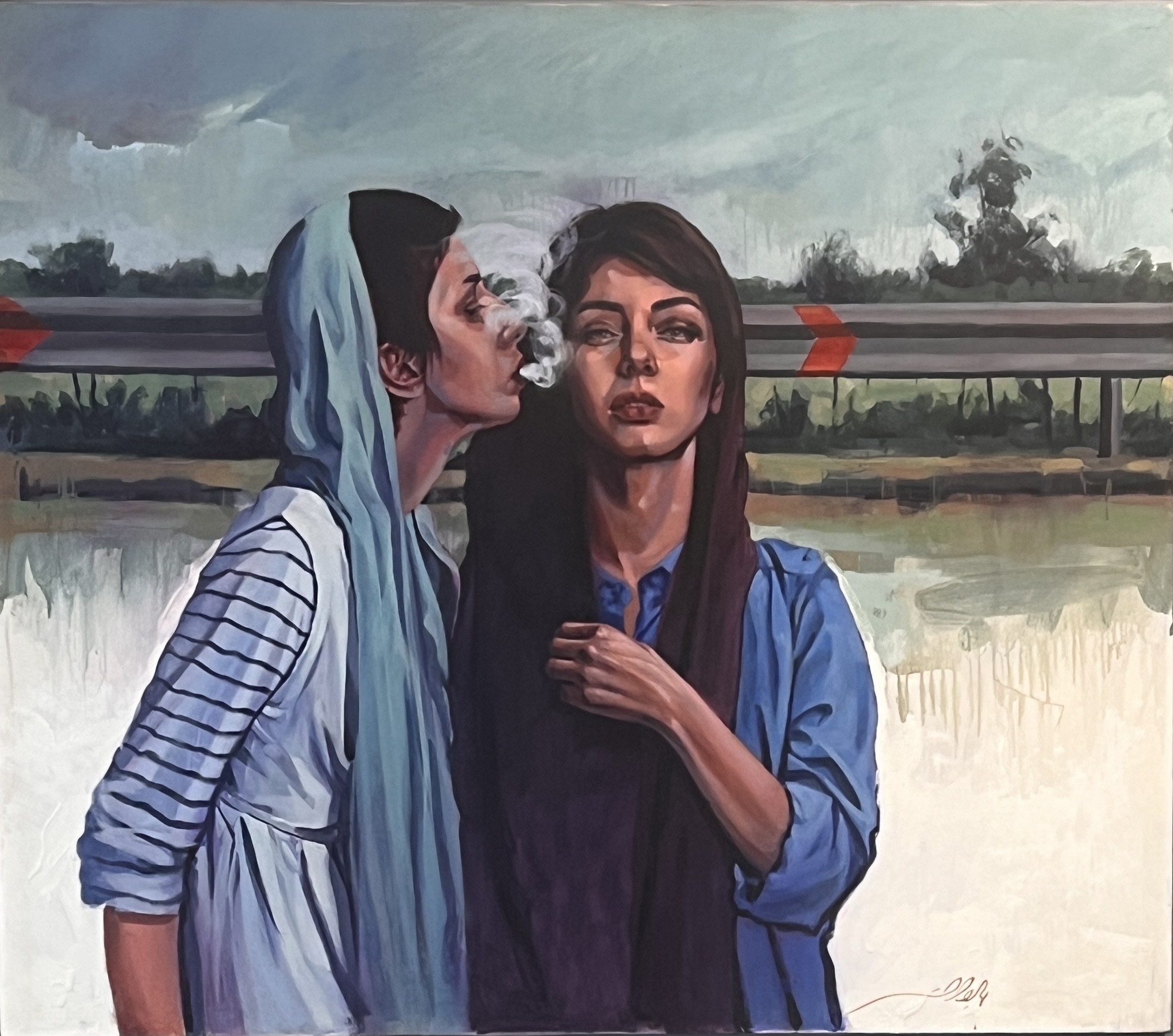 نمایشگاه آثار محمود باجلان