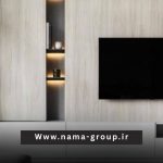 جدیدترین مدل کمد دیواری مخفی پذیرایی